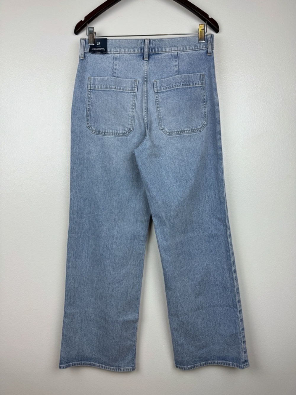 J. Crew Slim Wide Leg Sailor Jeans All Day Stretch Size 27 NWT - Picture 5 of 9